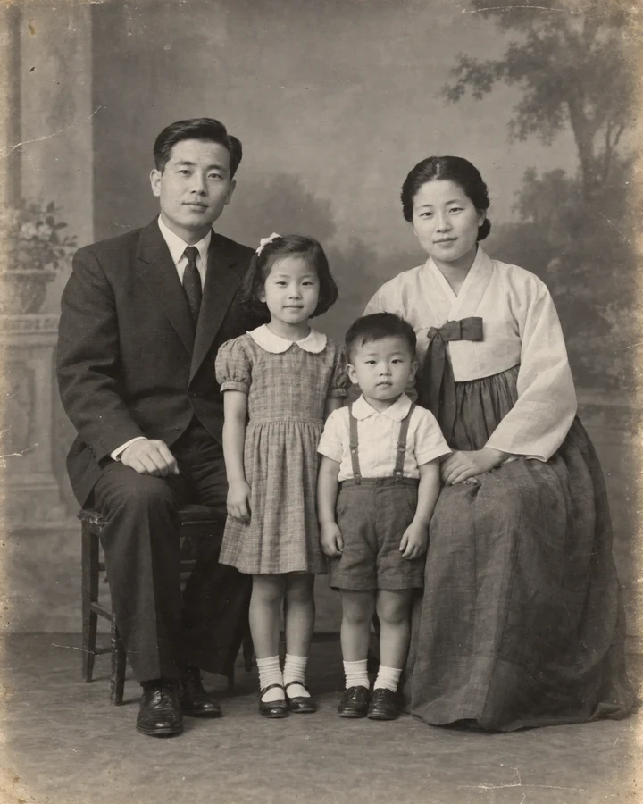 가족 · 컬러로 — 원본